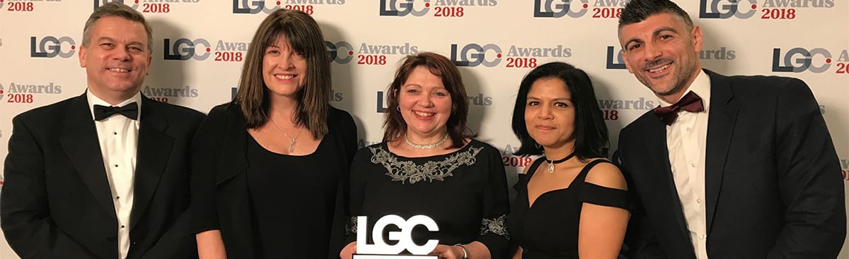 Triumph for Enfield Council’s technology team at LGC Awards