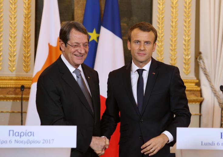 Macron tells Erdogan to respect Cyprus’ sovereignty