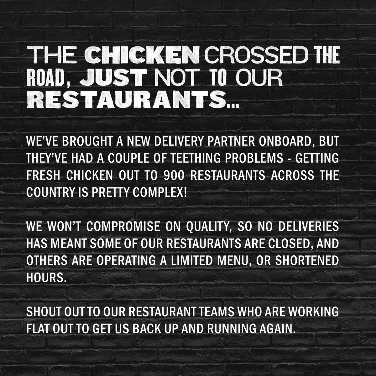 KFC chicken shortage closes outlets