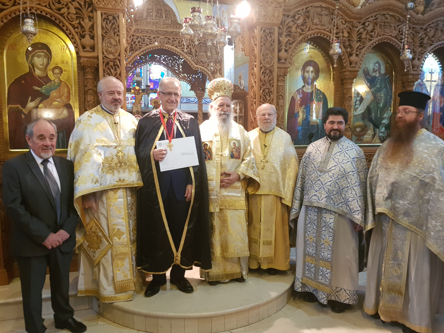 One of our own UK Cypriot Louis Loizou is honoured by the Ecumenical Patriarch