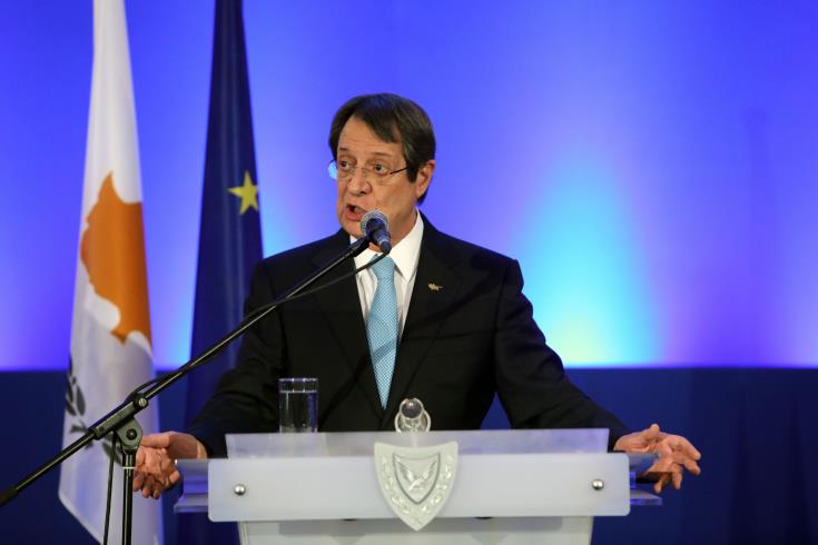 “New Year’s televised Address of the President of the Republic of Cyprus Mr Nicos Anastasiades
