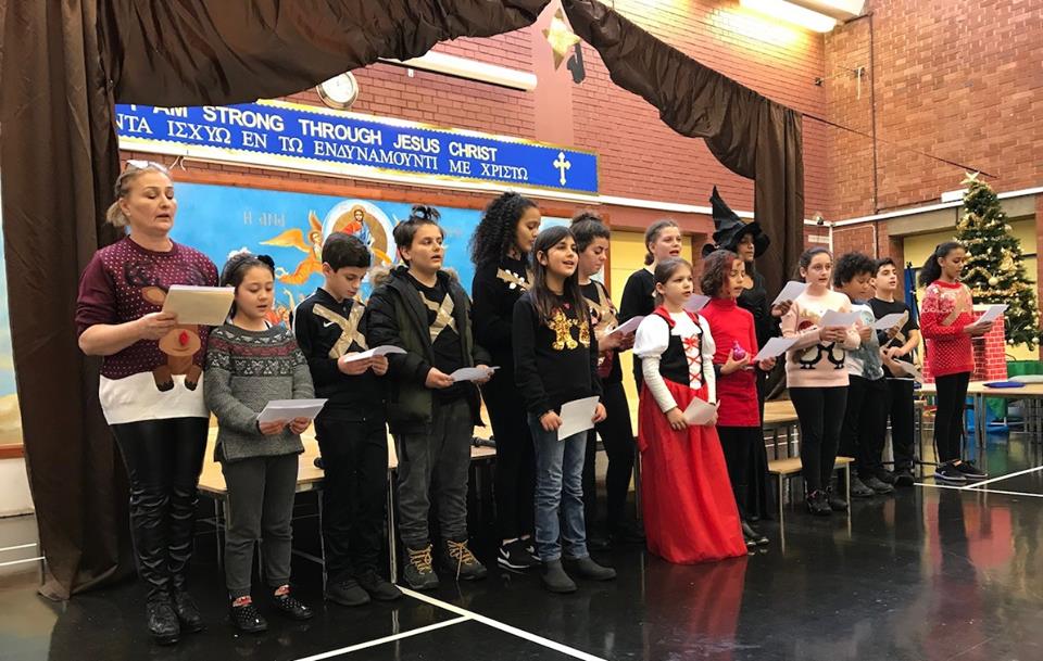 Greek Community School at St. Cyprian’s puts on outstanding Christmas performance
