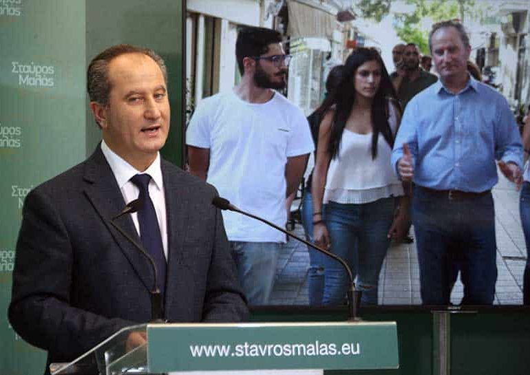 Stavros Malas presents details of Cyprus election programme