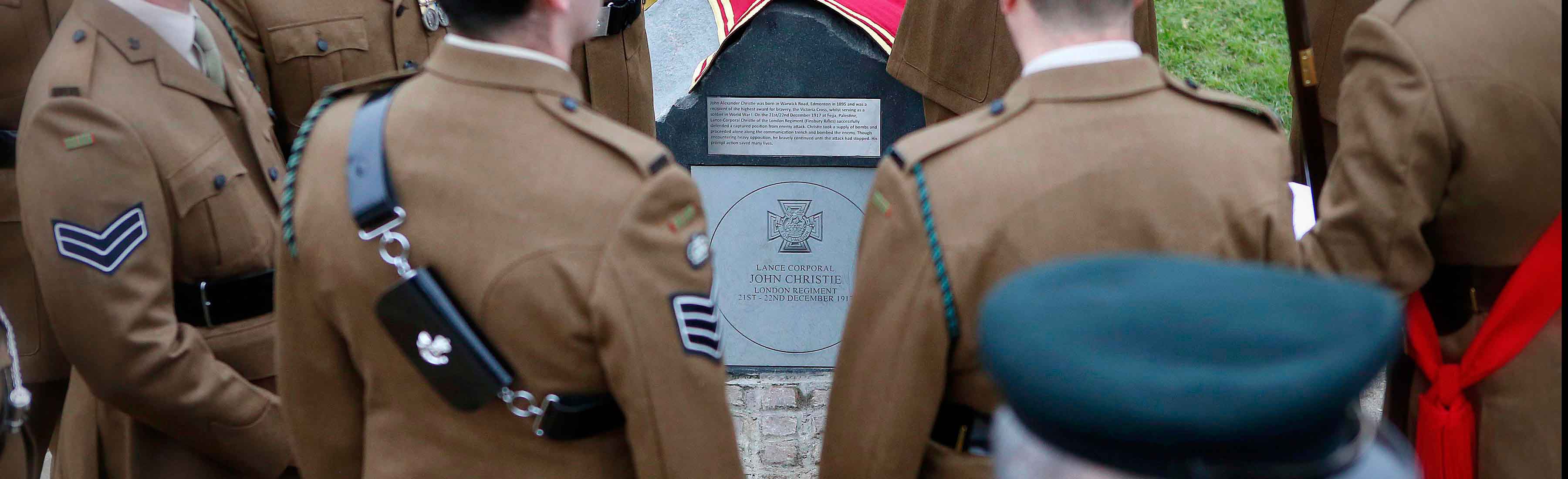 Enfield Victoria Cross winner commemorated with special ceremony