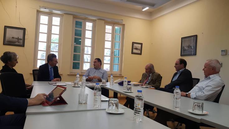 EU Commissioner Oettinger visits Pafos 2017, European Capital of Culture