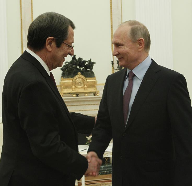 Cyprus solution to be found by Cypriots themselves without foreign intervention, Putin says
