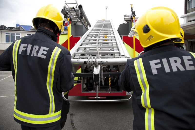 Flat in Enfield damaged by fire