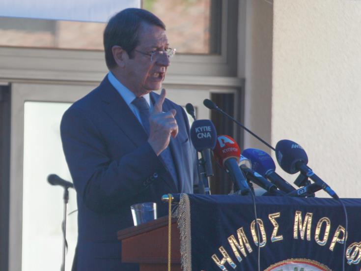 Cyprus President assures continued effort for solution, sees new effort after elections