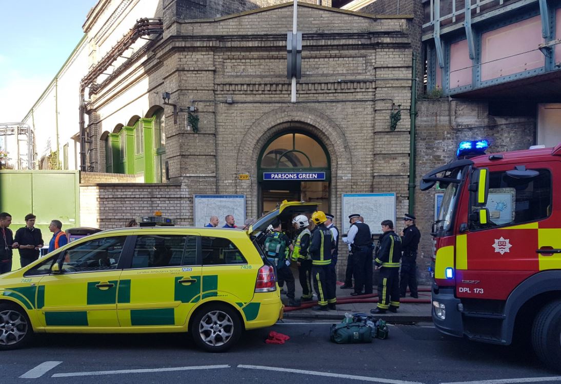Terrorist incident declared at London Underground Station