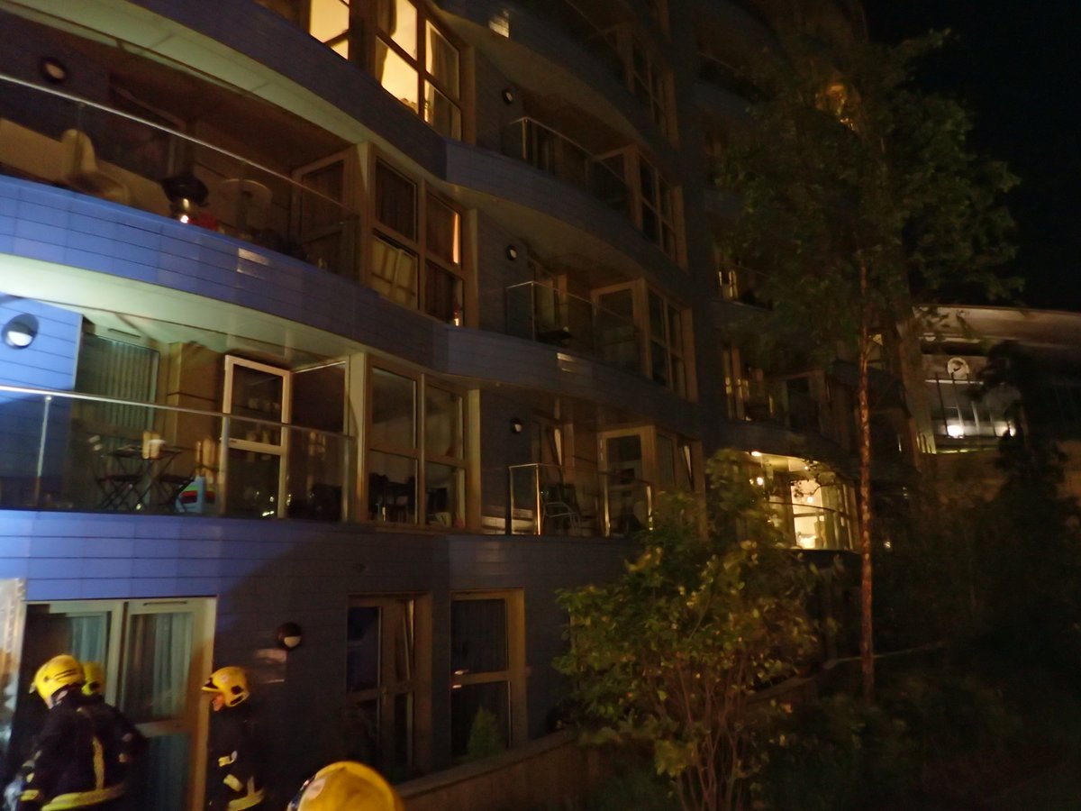 Islington – fire at a block of flats