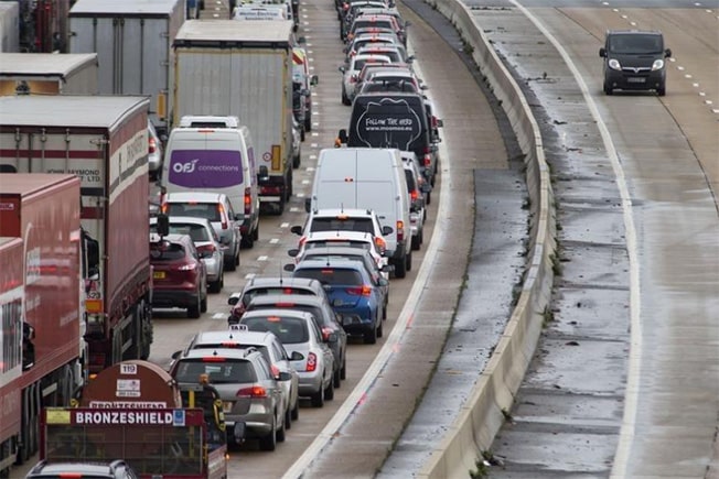 Appeal following a serious collision on the M1