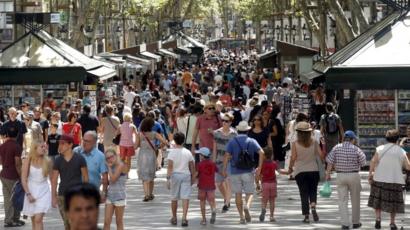 Van plows through crowd in Barcelona, killing 13
