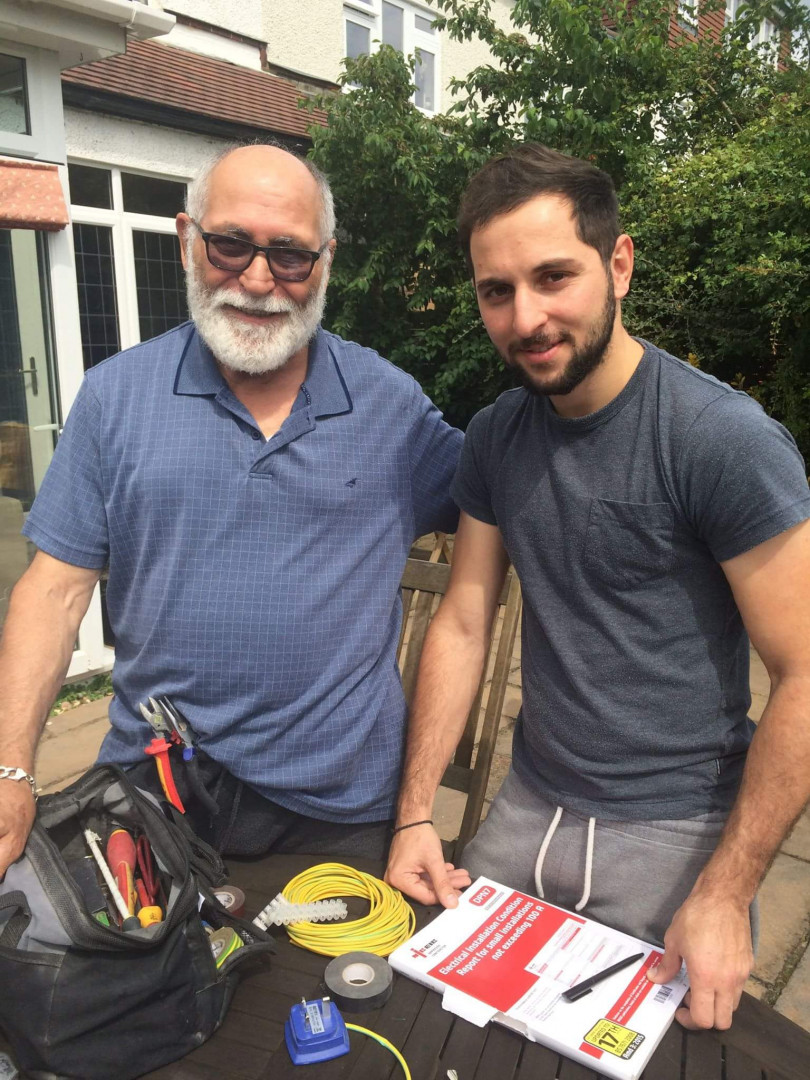 UK Cypriot 77 year old Andreas Aristotelous a special man