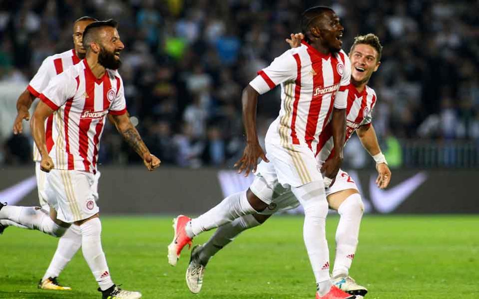 Olympiakos puts three past Partizan, while AEK suffers