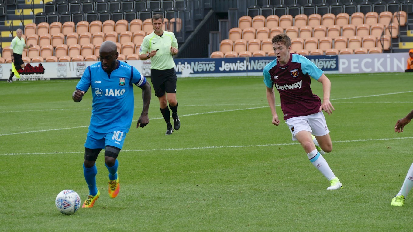 Barnet 2-1 West Ham United XI