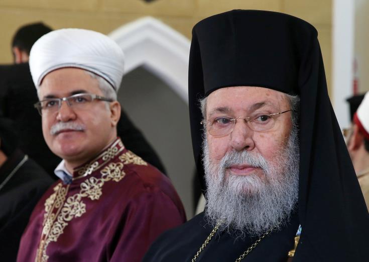 Εveryone has a historic responsibility to ensure that the political conflict is resolved, Cyprus’ religious leaders say
