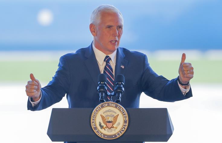 Pence underscores US support for resumption of Cyprus talks