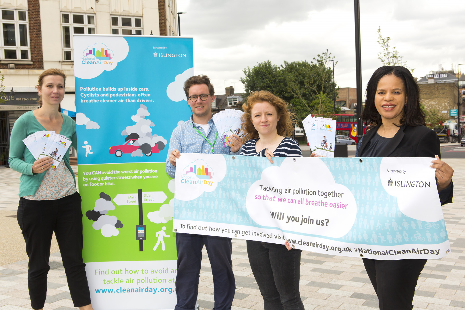 Islington Council backs first-ever National Clean Air Day with tips and advice for all