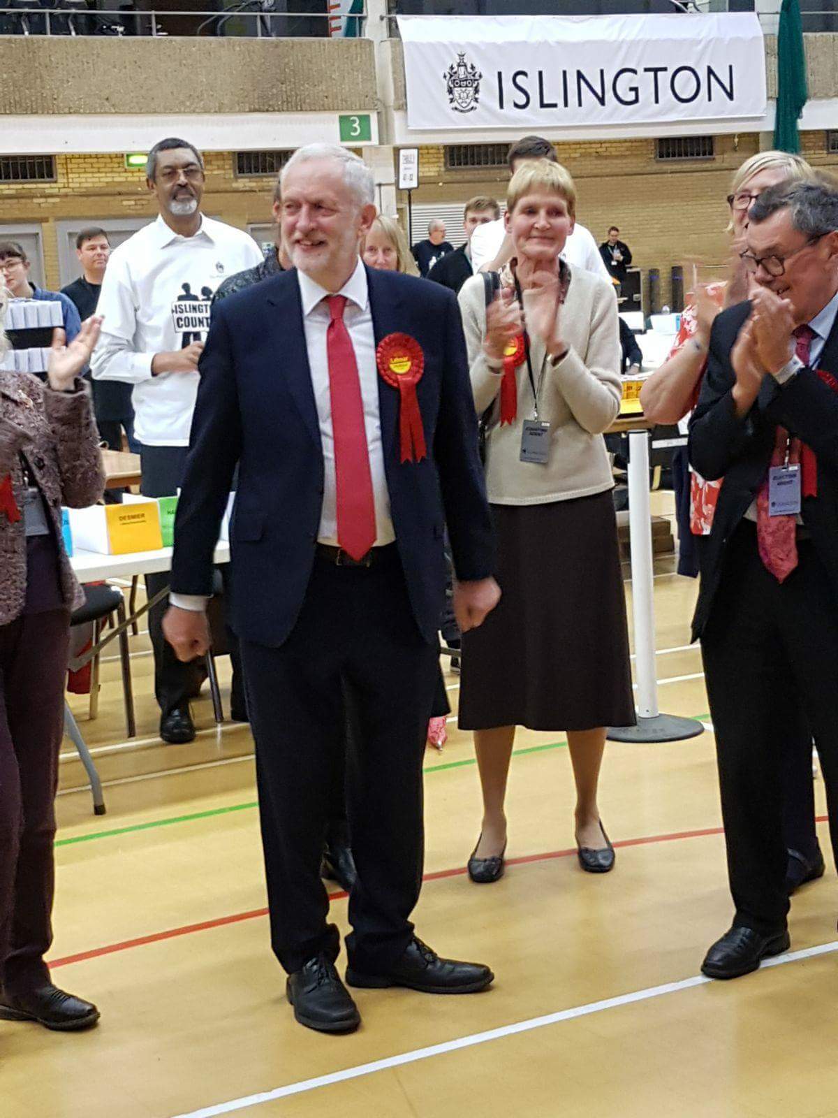 Message from Jeremy Corbyn leader of the Labour party