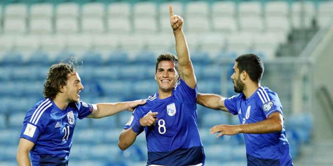 Sotiriou scores late to rescue Cyprus