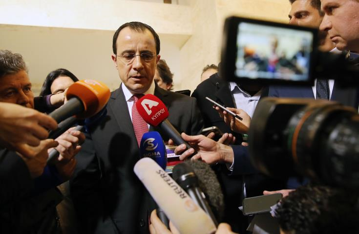UNSG called Sunday’s Cyprus meeting because of the proposals put forward by President Anastasiades, Spokesman says