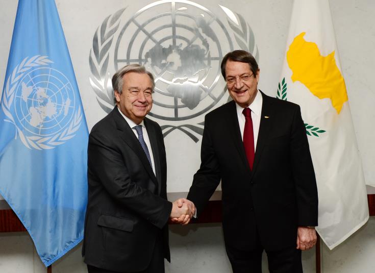 We hope dinner with UNSG will lead to substantive talks on security, Cyprus Government says