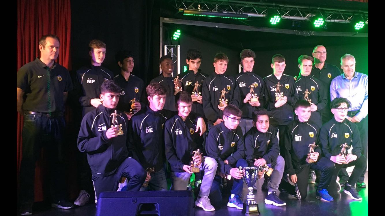 AEK Youth FC U14s Blacks -Hastings Tournament Winners: