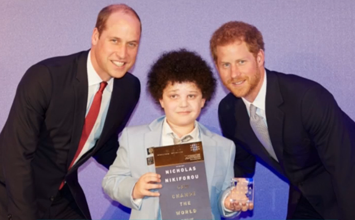 Nicholas Nikiforou presented with Legacy Award in memory of Princess Diana