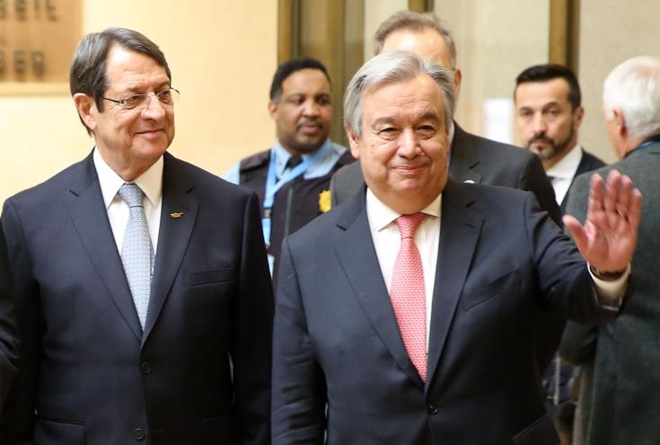 Geneva Cyprus Conference possible if Turkish side shows no irrationality or refusal to discuss guarantees, President says