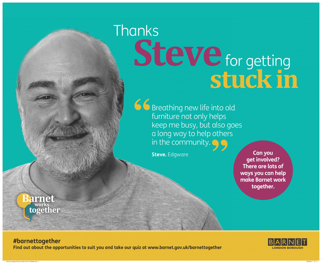 Barnet Council Celebrating the people who make a difference this Volunteers’ Week