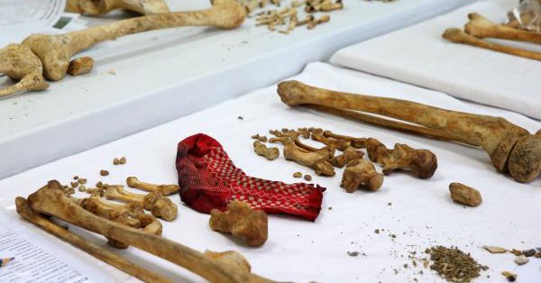 A sock, a shirt and a tattered belt, relics of those unearthed as Cyprus Missing Persons races against time [