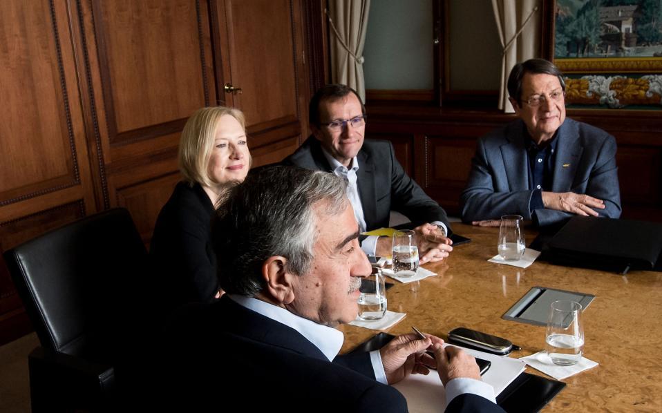 Anastasiades stormed out of the meeting first and slammed the door behind him