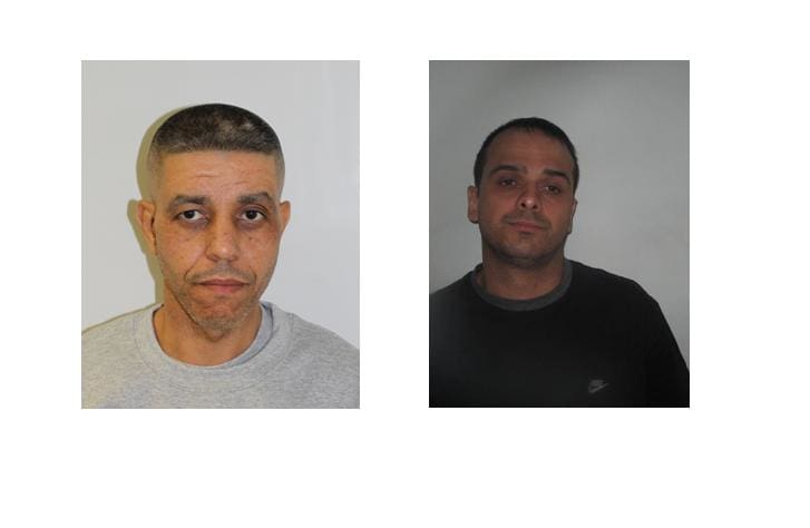 Two jailed from Enfield and Islington for series of armed robberies