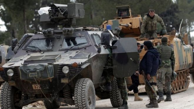 Russian air strike kills Turkish Soldiers