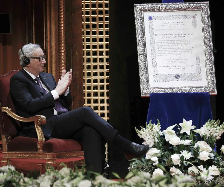 Juncker expresses his strong technical and political support on the Cyprus negotiations