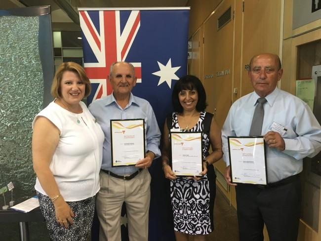 Cypriot honoured on Australia Day