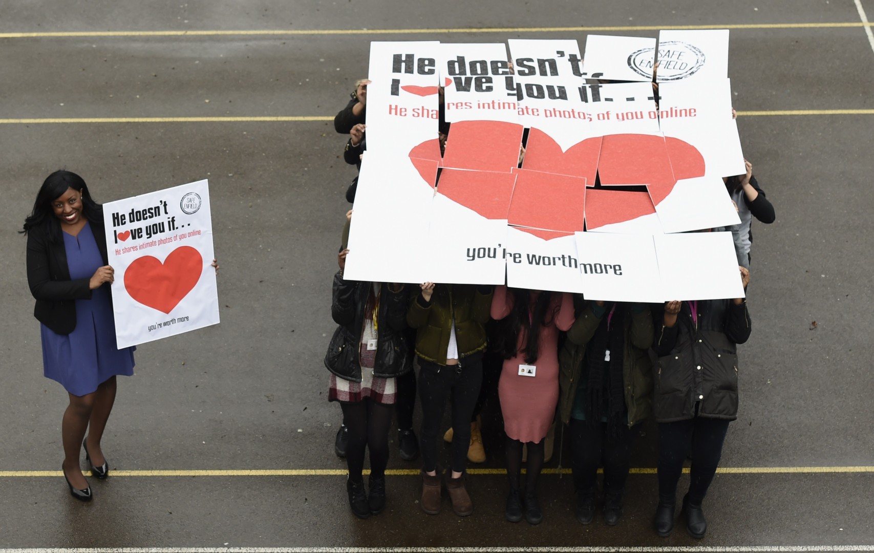 Enfield: Young Women Stand Up to Abuse in Fresh Campaign
