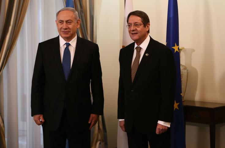 President Anastasiades and Israeli PM talk about Cyprus problem in a telephone conversation