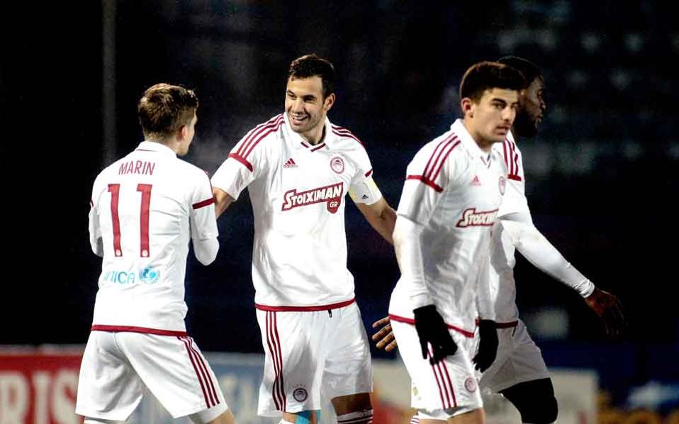 Milivojevic stretches lead further for Olympiakos