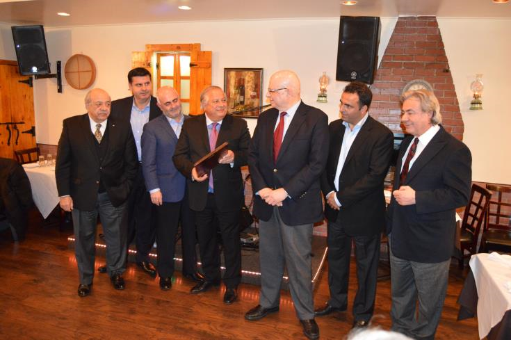Cyprus negotiator assures overseas Cypriots over efforts for a solution
