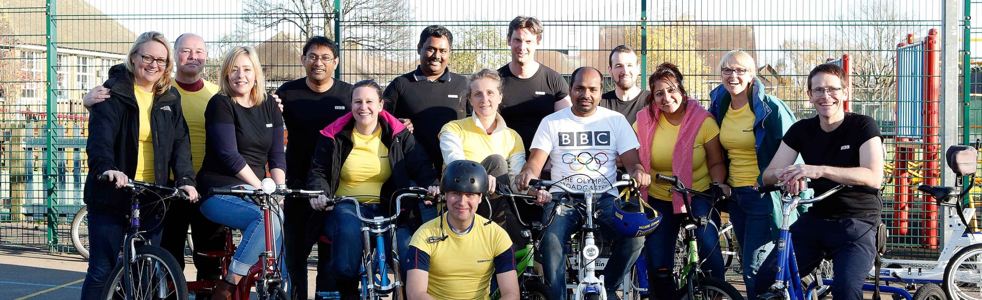BBC ride in to help West Lea School in Enfield