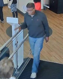 Man sought re series of frauds against a Enfield pensioner