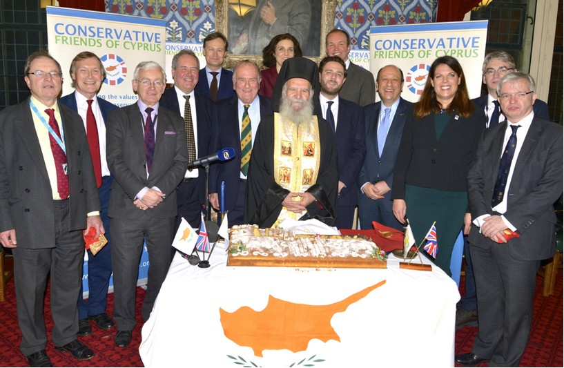 Villiers hosts first-ever ‘Vasilopita’ celebration at the House of Commons