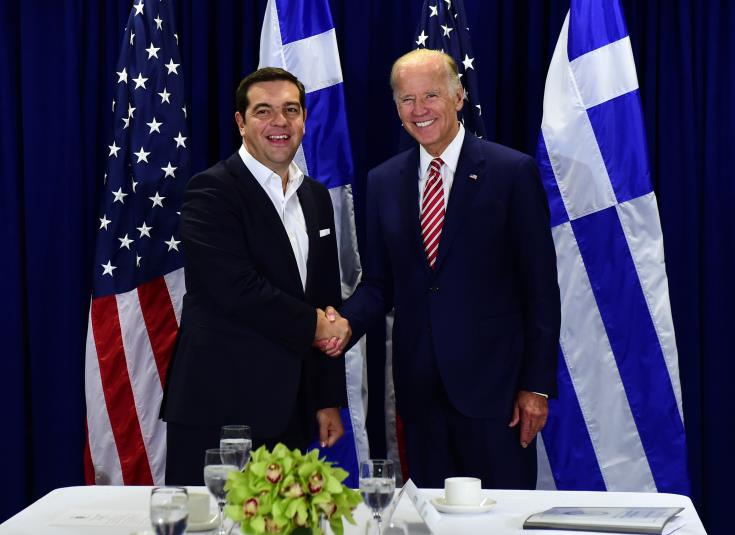 Greek PM discusses developments in Cyprus issue with US Vice President