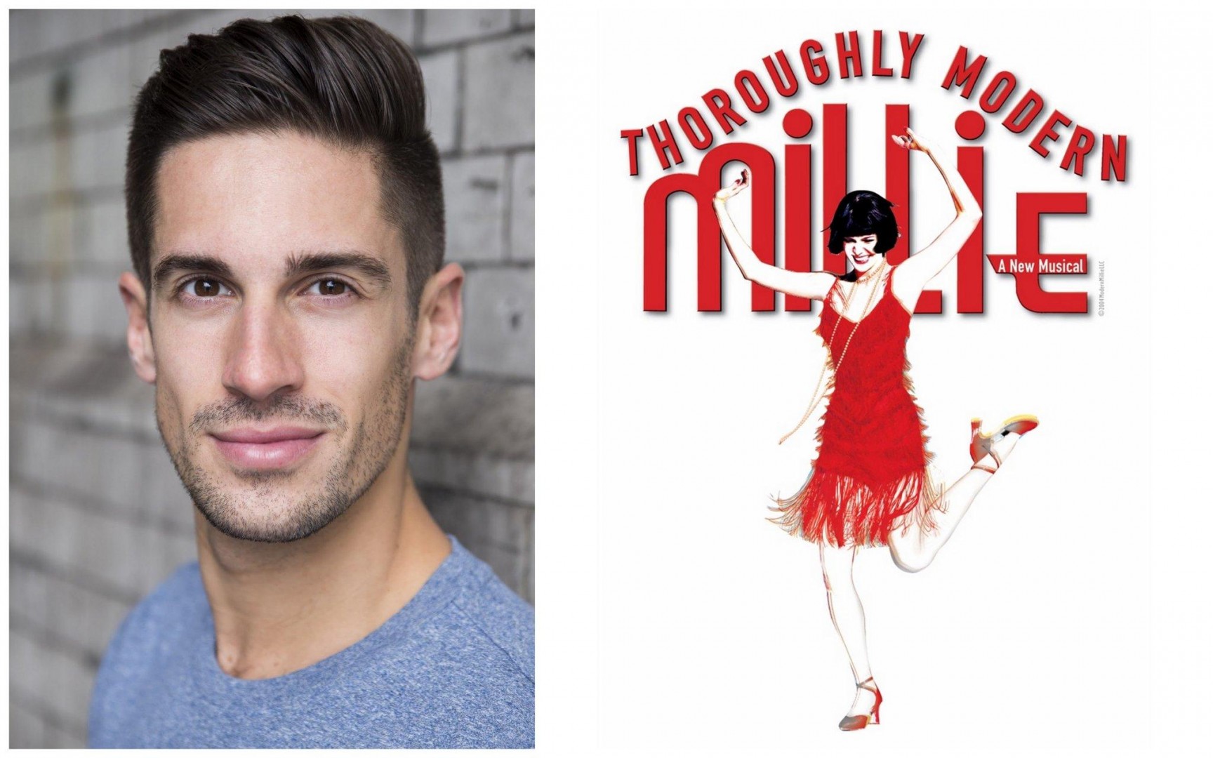 One of our own UK Cypriot in stage production of Thoroughly Modern Millie
