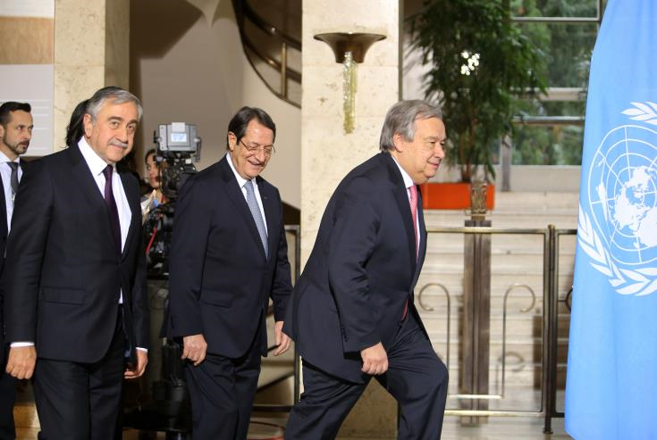 Conference on Cyprus announces continuation of Conference at the level of deputies and then at the political level