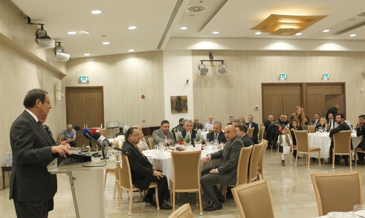 President Anastasiades sends messages in view of the Cyprus Geneva meeting