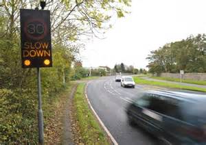 New electronic signs warn drivers breaking 20mph limit