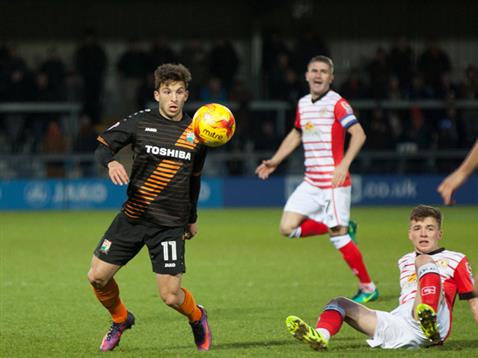 A pair of Luke Gambin goals help Barnet come from behind to beat Notts County 3-2…