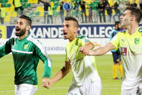 AEK Larnaca maintain top spot in Cyprus